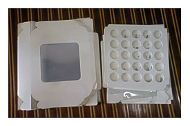 Cupcake Box White Untuk 25biji Cupcake