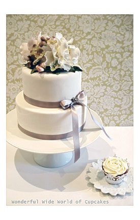 Wonderful World Of Cupcakes Need A Smaller Wedding Cake