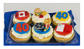 Pics Photos 40th Birthday Cupcakes