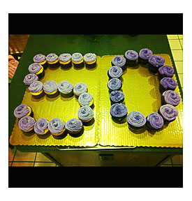 Mom's 50th Birthday Cupcakes Party Stuff Pinterest