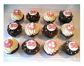 50th Birthday Cupcakes 50th Birthday