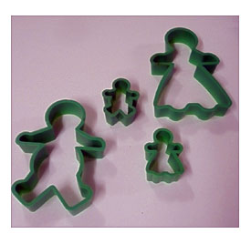 Ecollectable2's Booth » Gingerbread Family Christmas Cookie Cutters