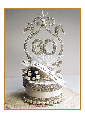 60th Wedding Anniversary Cake Topper Wedding Cake Cake Ideas By