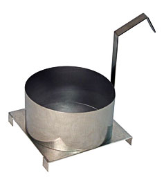 Paragon 4022 8 Inch Funnel Cake Mold Ring With Base Plate