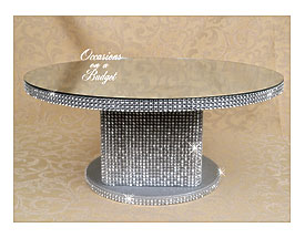 Round 16 Bling Cake Stand Rhinestone Cake Stand