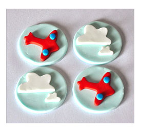 Lady Cupcake's Corner Airplane Cupcakes