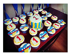 Airplane pre eminent birthday