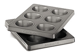Muffin Pan. Wilton Recipe Right 6 Cup Regular Muffin Pan
