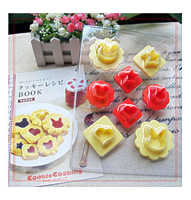 Different Shape Rabbit Bear Plastic Cookie Cutter Cookie Presses