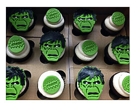 Plumeria Cake Studio Avengers Cupcakes