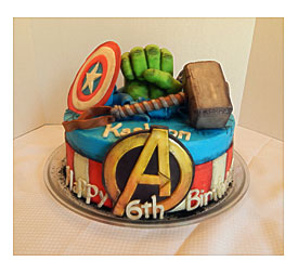 Avengers Cake