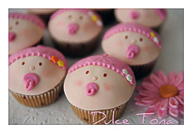 Preparado Hab A Cupcakes Con Frosting De Chocolate Buttercream