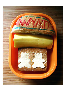 Preschooler Bento #216 July 17, 2009