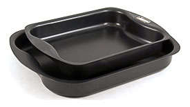 Detail Typhoon 3pc Professional Non Stick Roasting Pan Set With Rack
