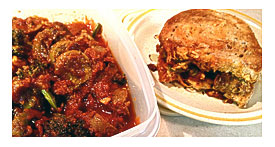 Italian Vegan Sausage Sandwich
