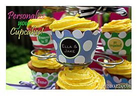 Cupcake Wrappers Pizzazzerie