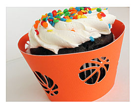 Birthday Party, Basketball Theme, Cupcake Wrappers Set Of 12 On Etsy