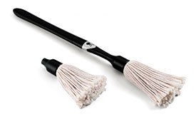 Weber 6664 Premium Cotton Basting Brush Mop With Plastic Handle And