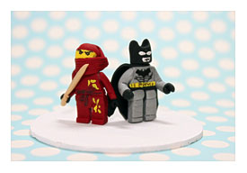 LEGO+Batman+Cake+Toppers Items Similar To Lego Ninjago And Batman Cake