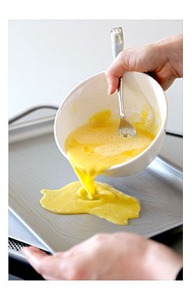 This Sheet Pan Hack Will Change The Way You Make Scrambled Eggs