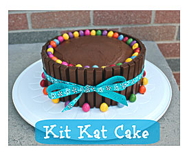 Birthday Cake Ideas – Kit Kat Cake Recipe Little Miss Kate