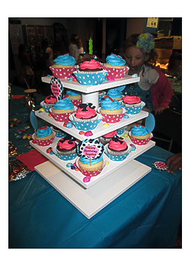 Barbie 7th Birthday Cupcake Tower Party Ideas Pinterest
