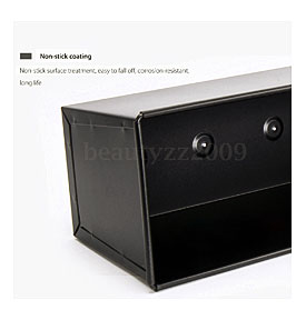 Size Rectangle Nonstick Box Loaf Kitchen Pastry Bread Cake Baking