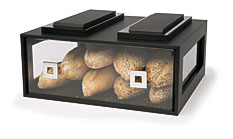 Rosseto BD110 Large Drawer Black Matte Bakery Building Block 16" X 14