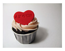 Paris themed Bridal Shower Cupcakes