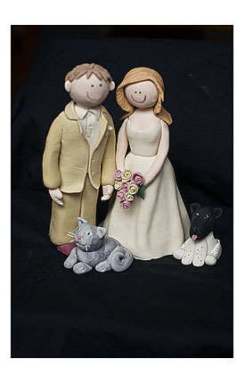 Bride and Groom Toppers