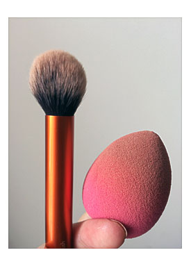 You’ll Need A Makeup Sponge, A Powder Brush, A Concealer And Some