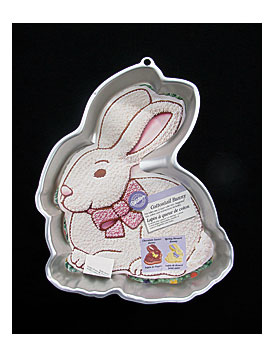 Wilton COTTONTAIL BUNNY Cake Pan, Easter Rabbit 2000, # 2105 175