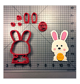 Easter Bunny 100 Cookie Cutter Set