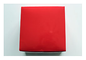 Home RELIABLE PACKAGING RED CAKE BOX For 1kg Cake