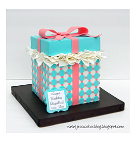 Gift Box Cake Tutorial Jessica Harris Cake Design