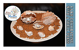MOLDS Shell Press Mold Tutorial For Cake Decorating YouTube