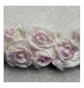 Piped Rose Border Mould Squires Kitchen Shop Cake Decorating