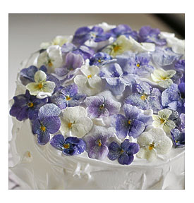 Edible Real Flower Cake Decorations Cake Decor
