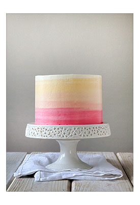 An Off set Spatula, As You Would With Icing A Regular Cake. Voila