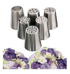  Flower Icing Piping Nozzles Cake Decorating Sugarcraft Pastry Tool