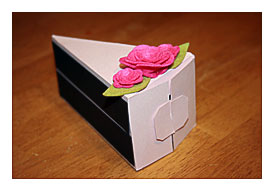 Creative Smiles Cake Slice Favor Box