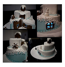 Cake, Fondant Icing Christmas Cake Decorations, Fondant Icing