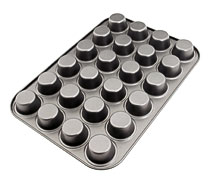 Small Muffin Pan. Wilton Recipe Right 24 Cup Mini Muffin Pan