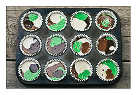 Tasty Tuesday Camouflage Cupcakes