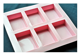 Silicon Soap Molds Cake Molds Chocolate 6 100g Rectangle Bar EBay