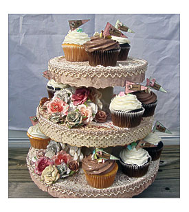 Jadedstudios Easter Cupcake Stand Tutorial