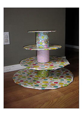 Board Some From Cardboard And Cover Them With Wrapping Paper