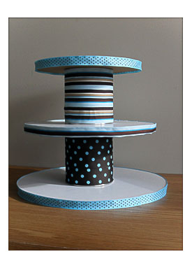 Around The Canisters, Paper Towel Roll,and The Edges Of The Boards