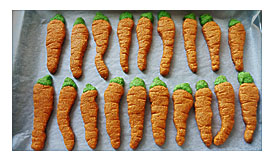 Carrot Sugar Cookies Without Using Cookie Cutter YouTube
