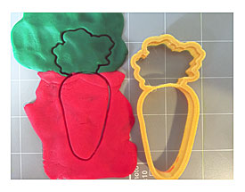Carrot Cookie Cutter Arbi Design CookieCutz 2